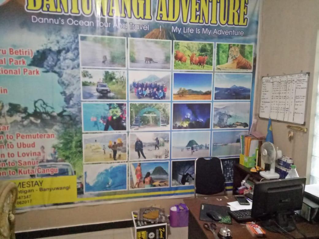 Dannu'S Homestay & Ijen, Bromo, Meru Betiri Sukomade Tours Баньюванги Экстерьер фото